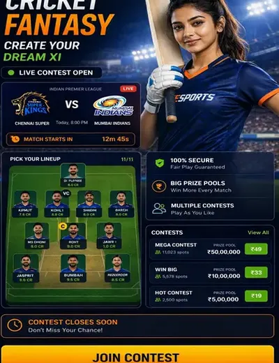 6kbet (6 kbet) fantasy cricket & matchday visual 3